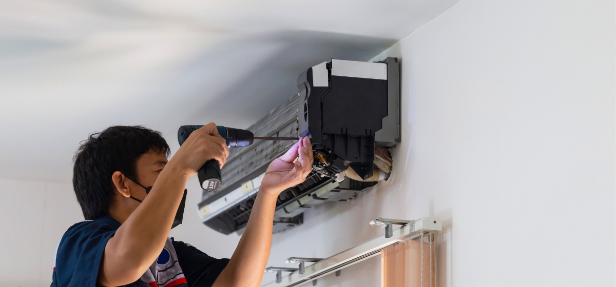Instalación de aire acondicionado para climatización eficiente en oficinas